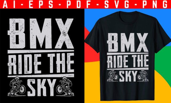 BMX, Ride the Sky: A Dynamic Design Asset for Modern Creators