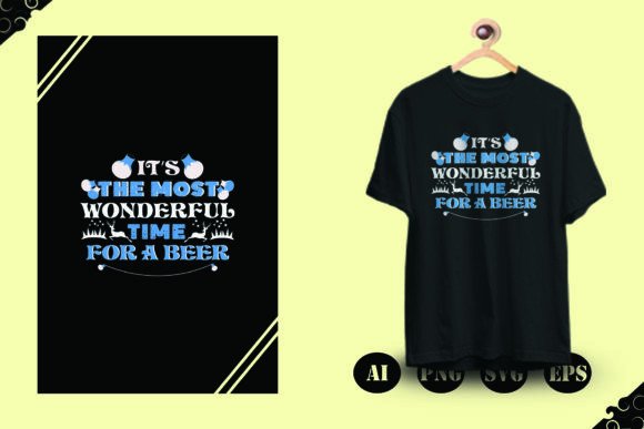 Christmas T-shirt Design-31: A Festive Asset for Creative Projects