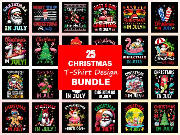 Christmas T-Shirt Design: A Festive Graphic Bundle