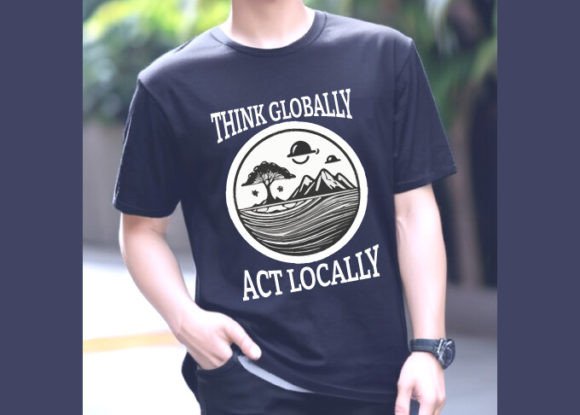 Climate Change T Shirt Design 5: Wearable Advocacy