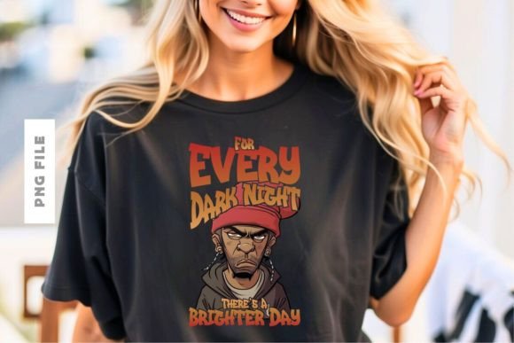For Every Dark Night T-shirt Design: A Premium Creative Asset