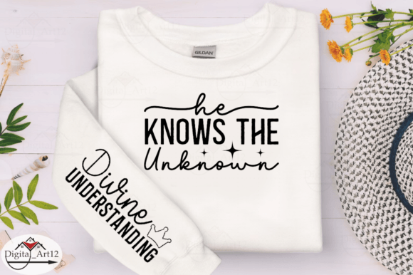 He Knows the Unknown Sleeve SVG Design: A Modern Creative Asset
