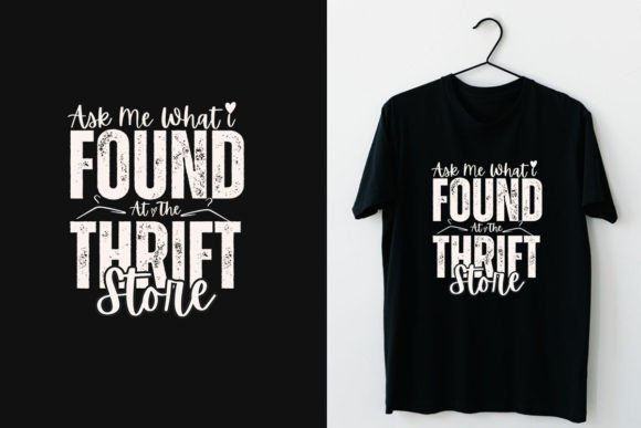 Thrift Queen Retro Shirt Design: A Graphic Designer's Asset