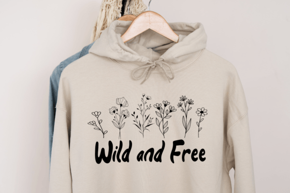 Wild and Free SVG: Floral Design for Modern Projects